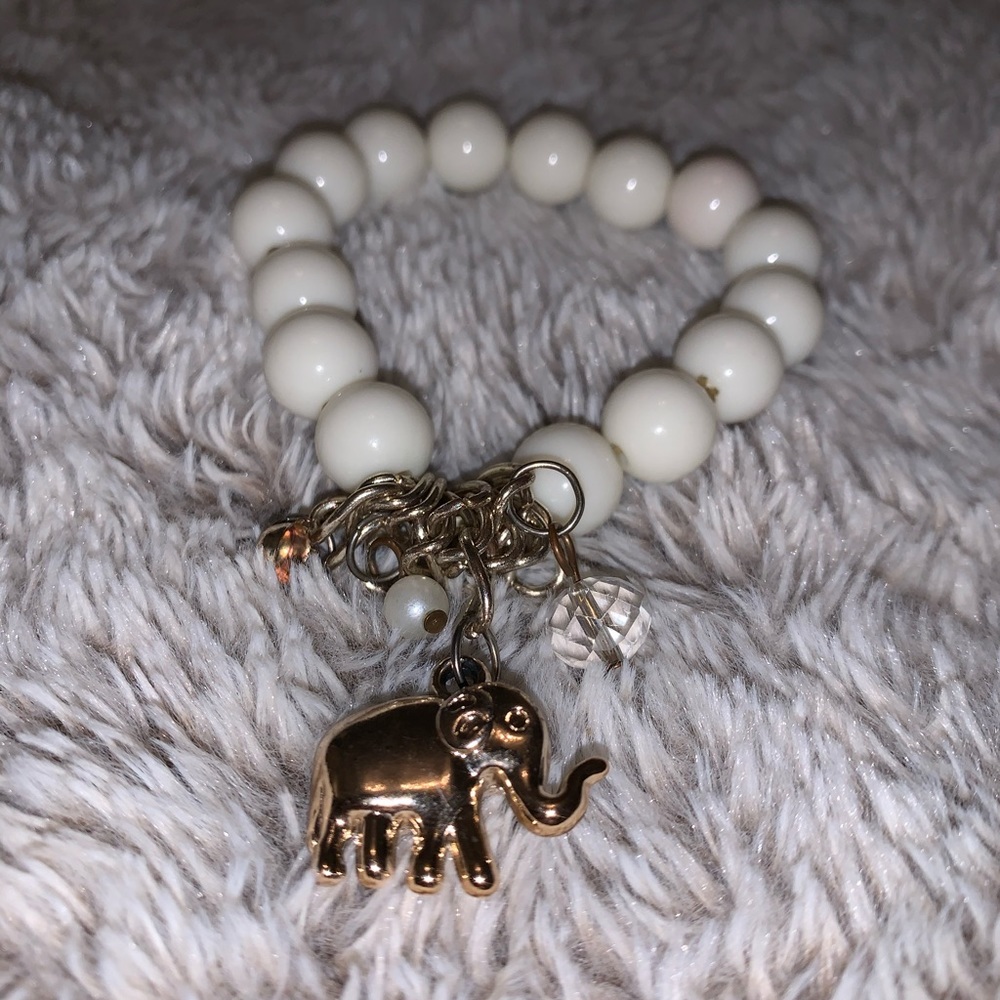 elephant charm bracelet